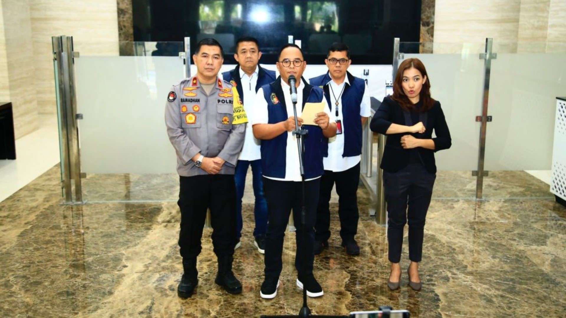 Kepala tim penyidikan Satgas Antimafia Bola Kombes Dani Kustoni