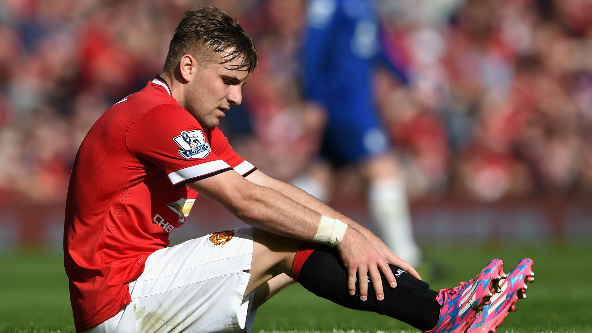 Luke Shaw Manchester United Everton Premier League 05102014