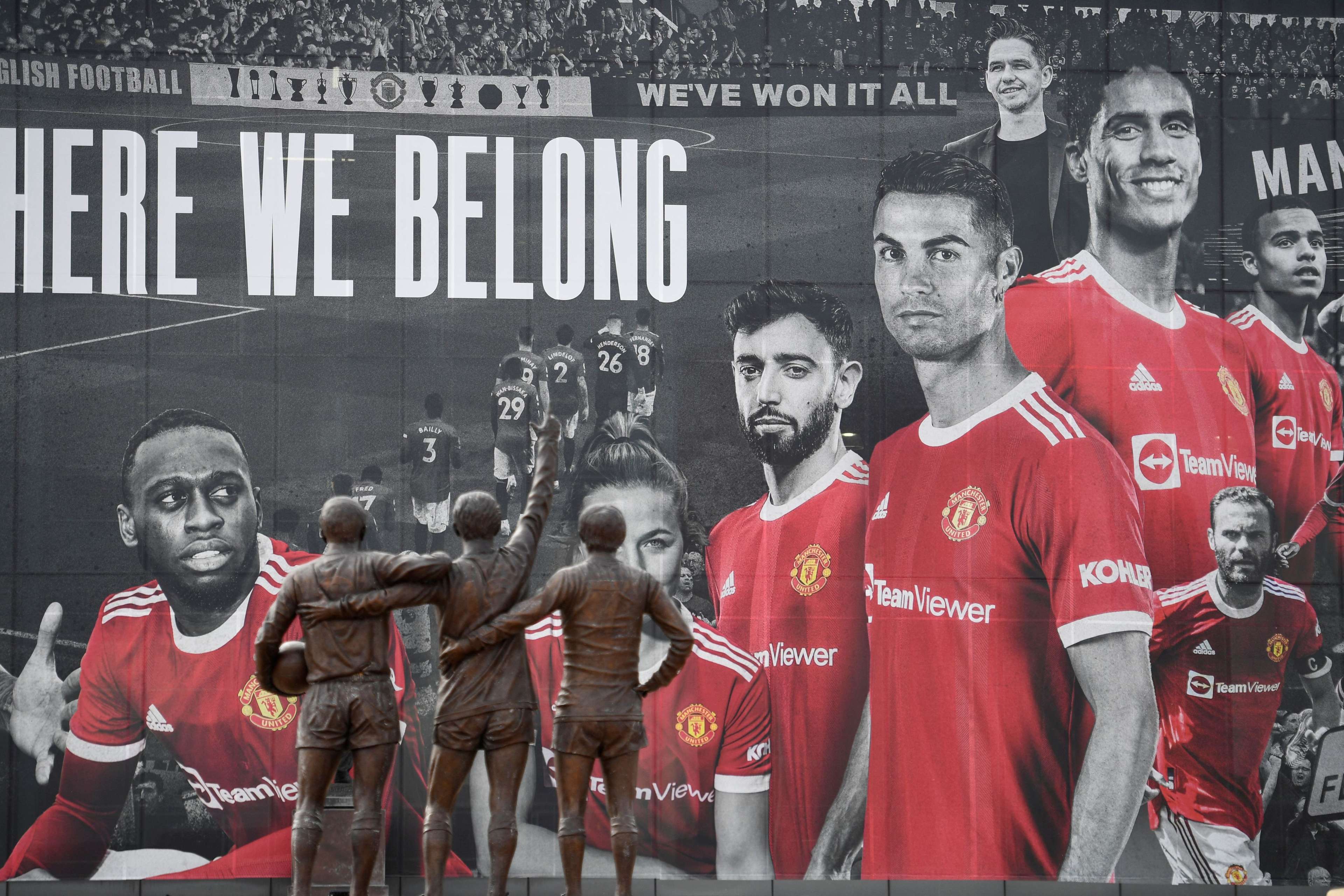 Manchester United's new signing Cristiano Ronaldo