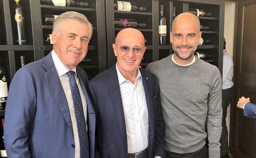 Carlo Ancelotti Arrigo Sacchi Pep Guardiola