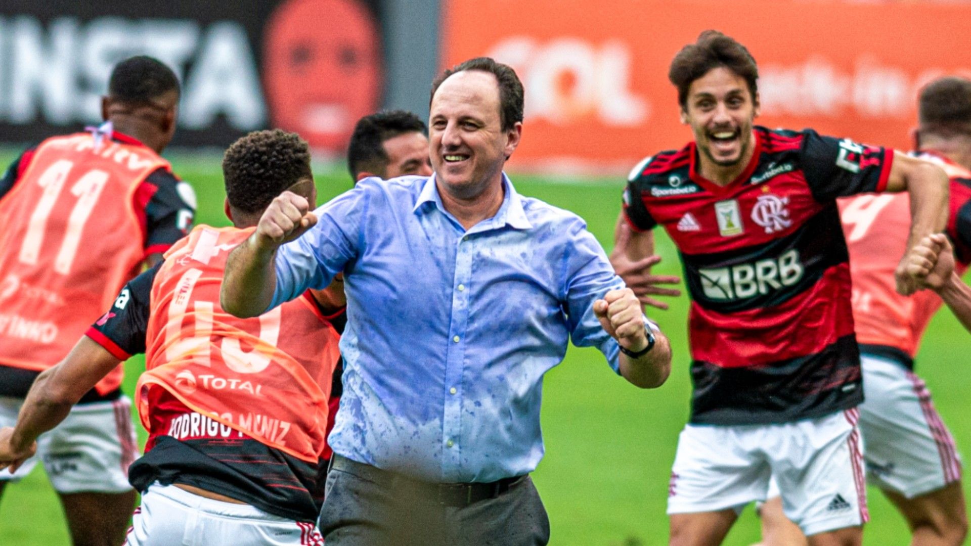 Rogério Ceni Flamengo Internacional Brasileirão 21 02 2021