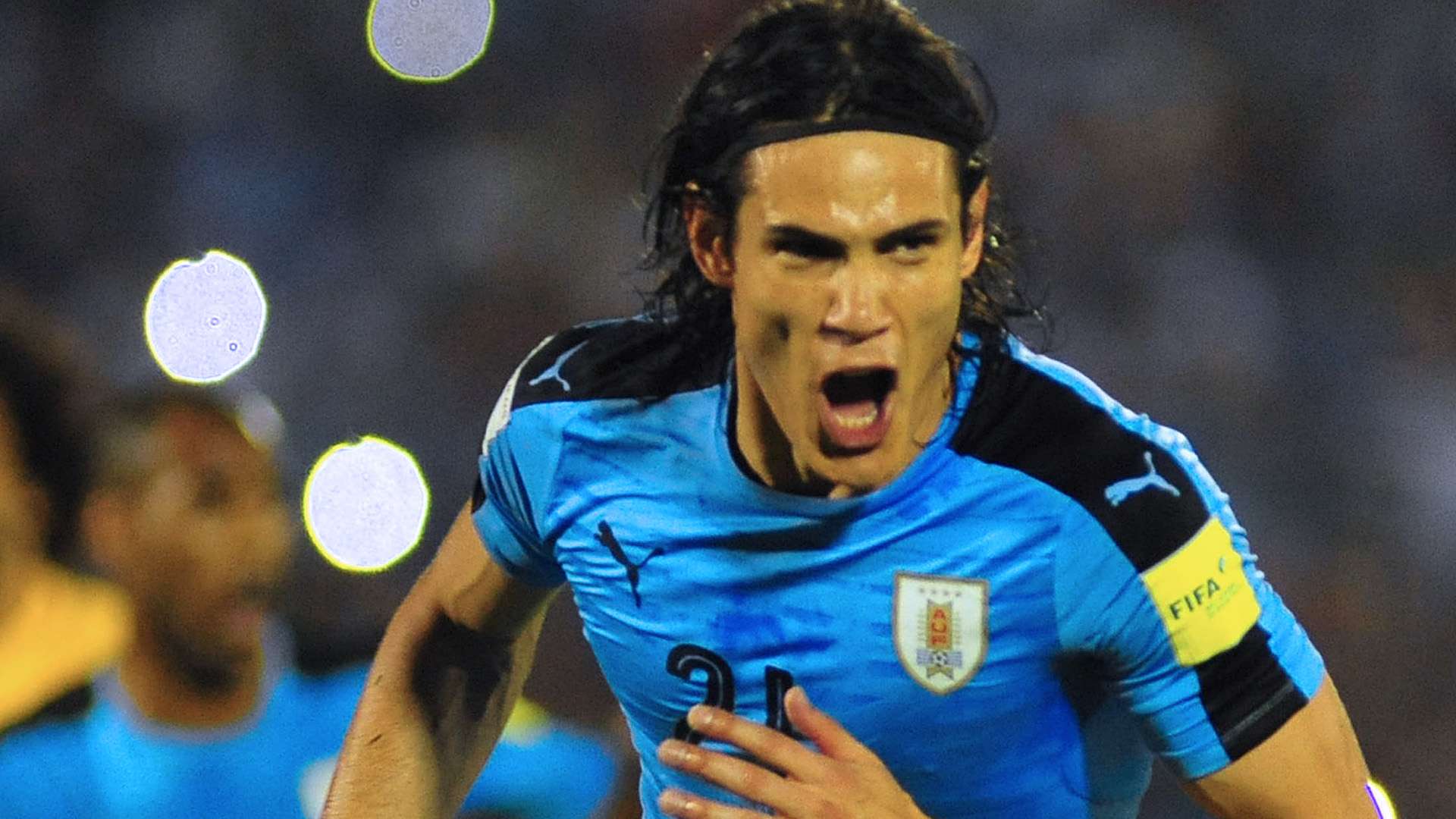 Edinson Cavani Brasil Uruguai Eliminatorias 2018 23032017