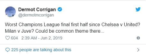 Reactions Tottenham Liverpool Champions League