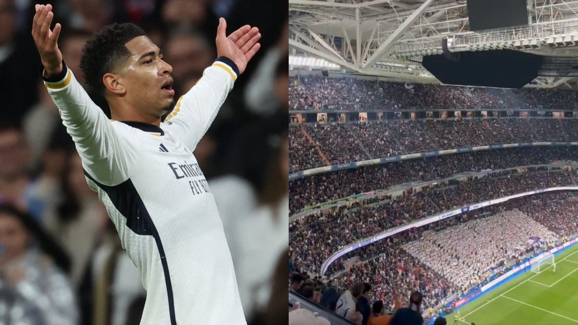 Bellingham celebrates Bernabeu