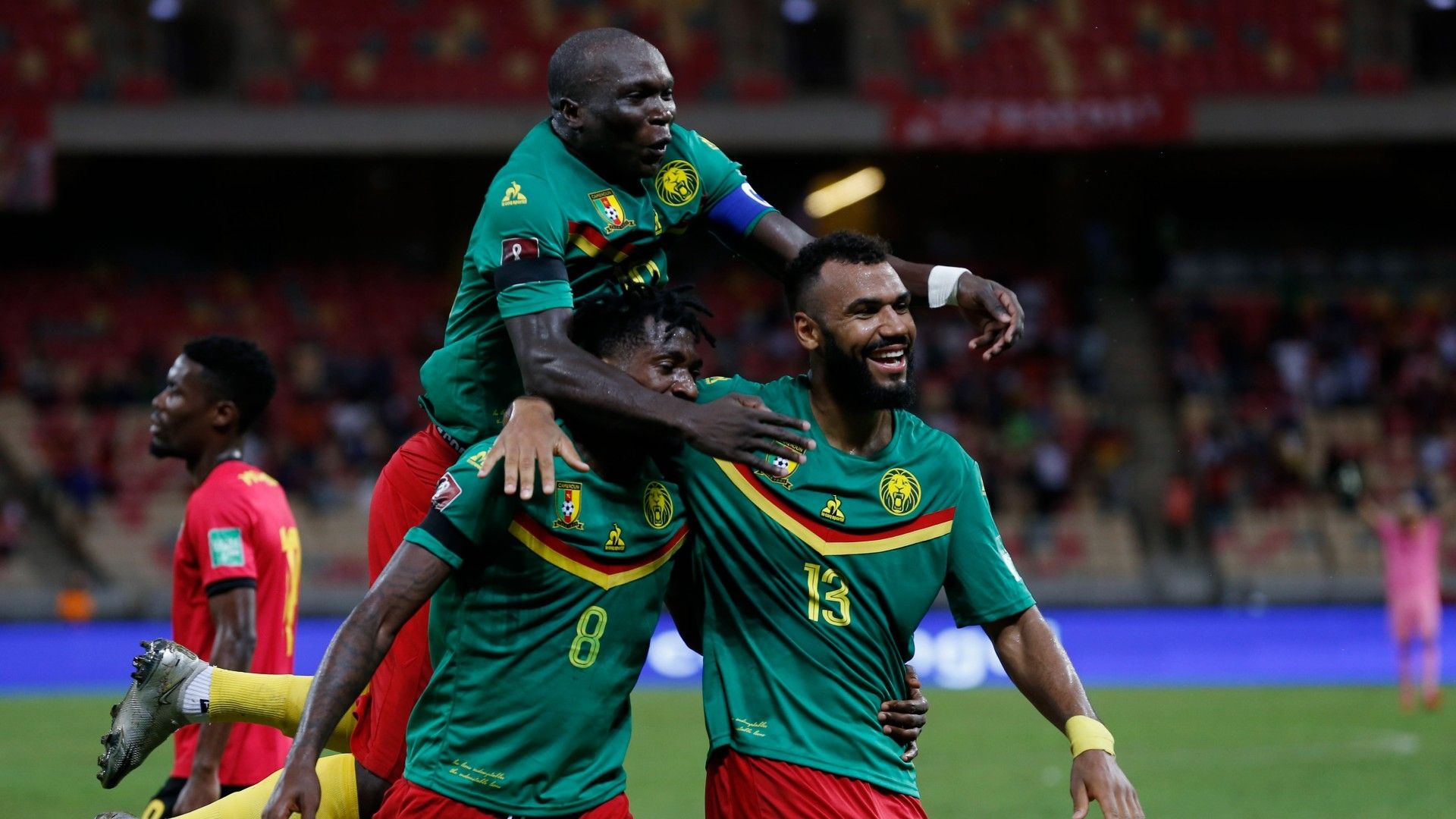 Vincent Aboubakar, Andre-Frank Zambo Anguissa, Eric Choupo-Moting - Cameroon