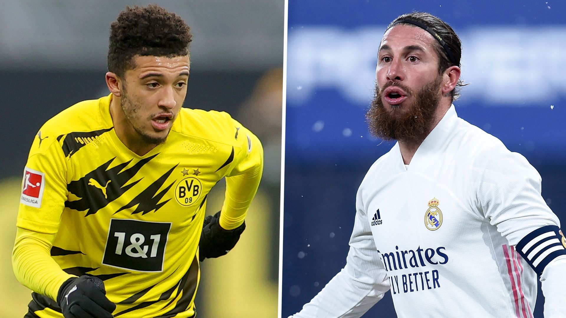 Jadon Sancho Sergio Ramos