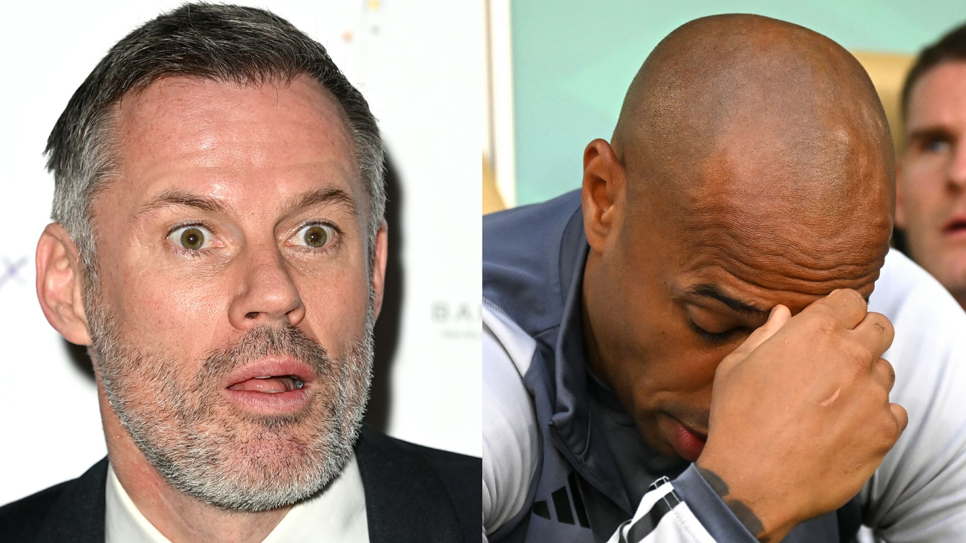 Jamie Carragher Thierry Henry GFX