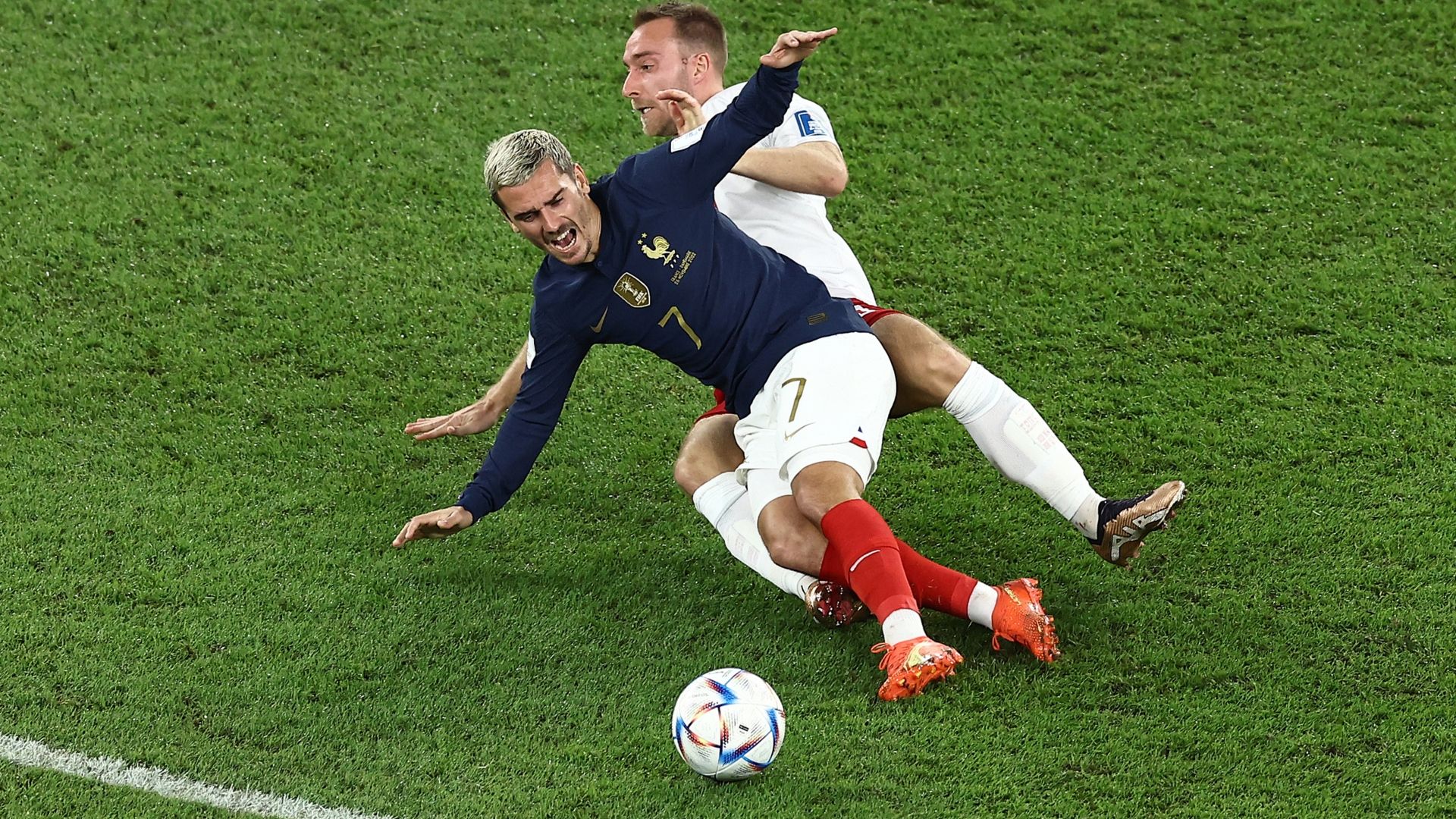 Antoine Griezmann France Denmark World Cup 26112022