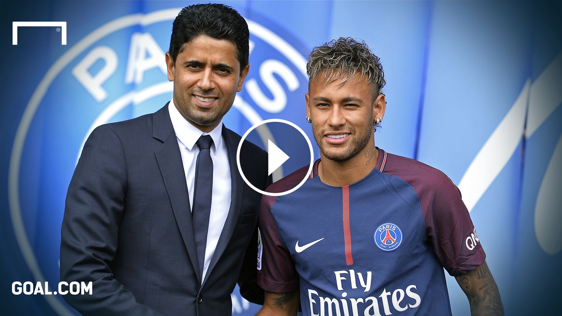 Al Khelaifi Neymar Playbutton