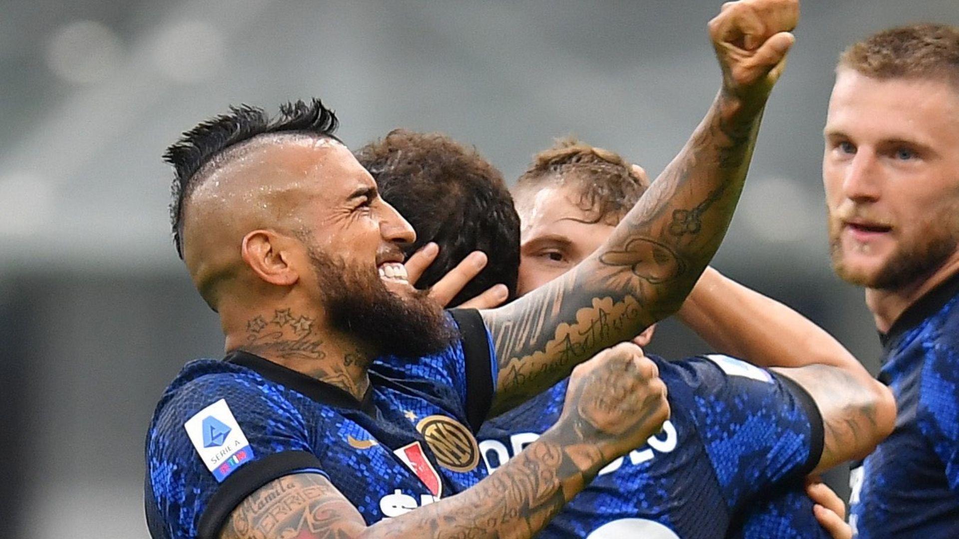 Arturo Vidal Inter-Genoa