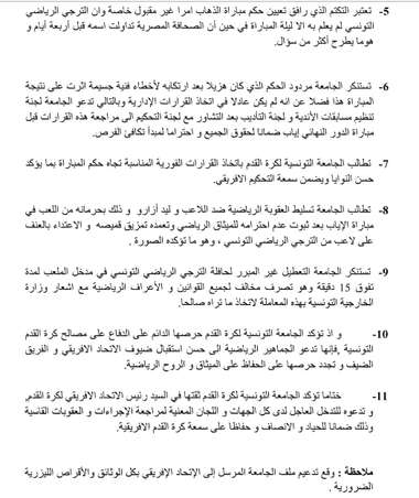 الاتحاد التونسي لكرة القدم