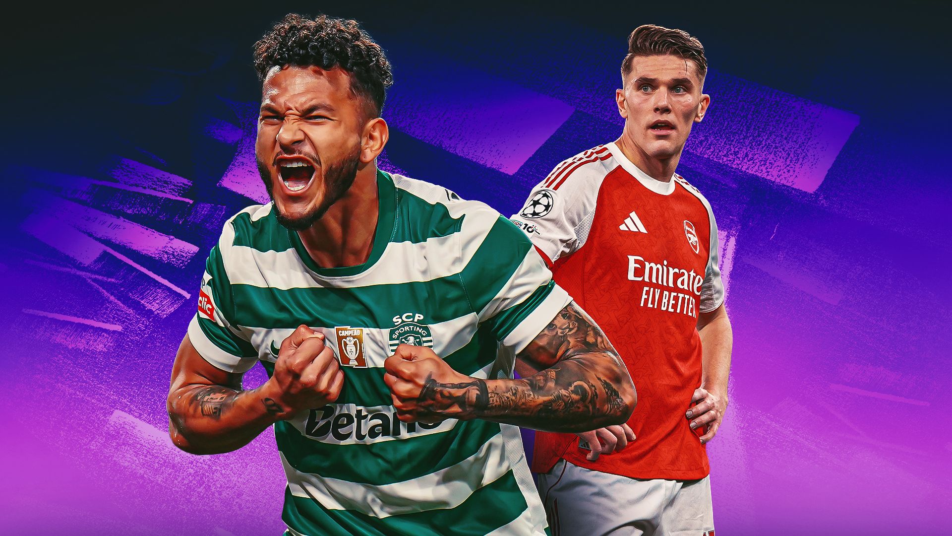 Luis Suarez Viktor Gyokeres GFX