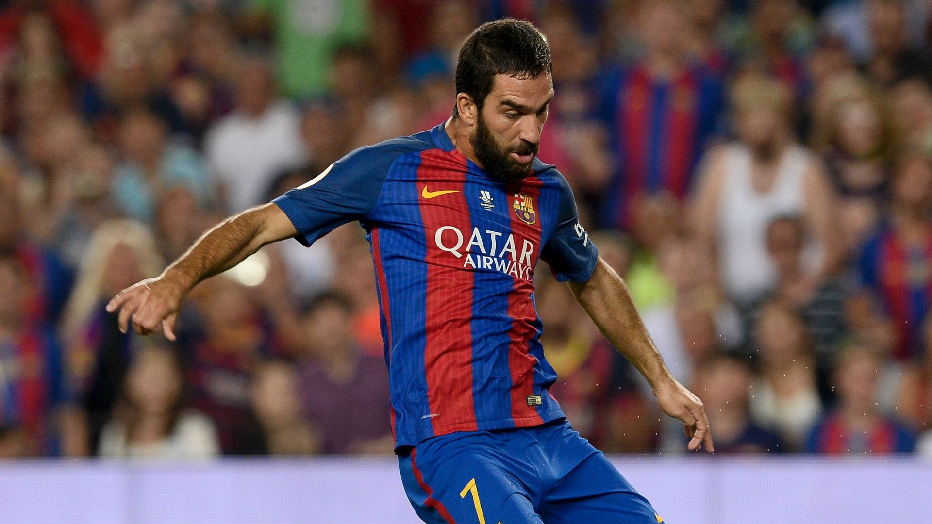 Arda Turan Barcelona Sevilla Spanish Supercup