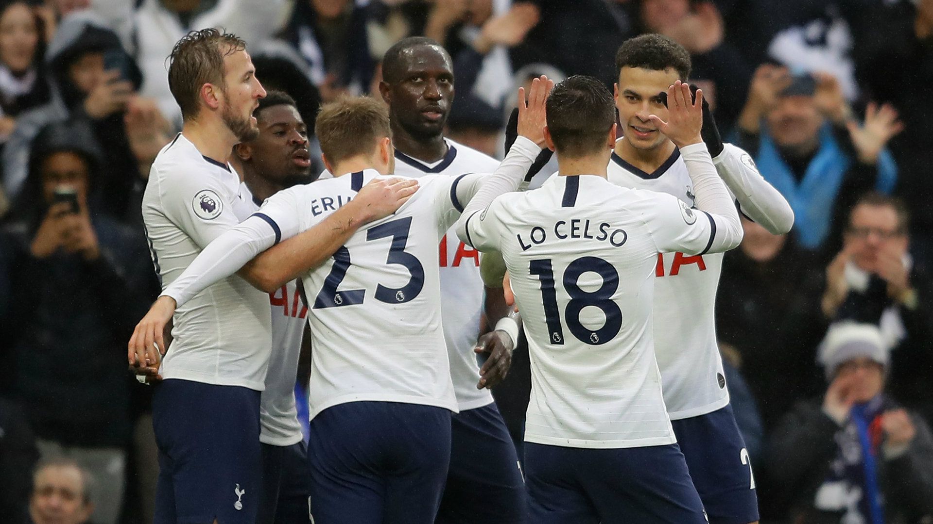 Dele Alli Tottenham vs Brighton 2019-20