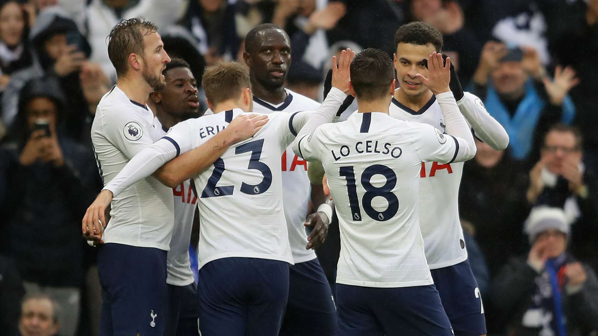 Dele Alli Tottenham vs Brighton 2019-20