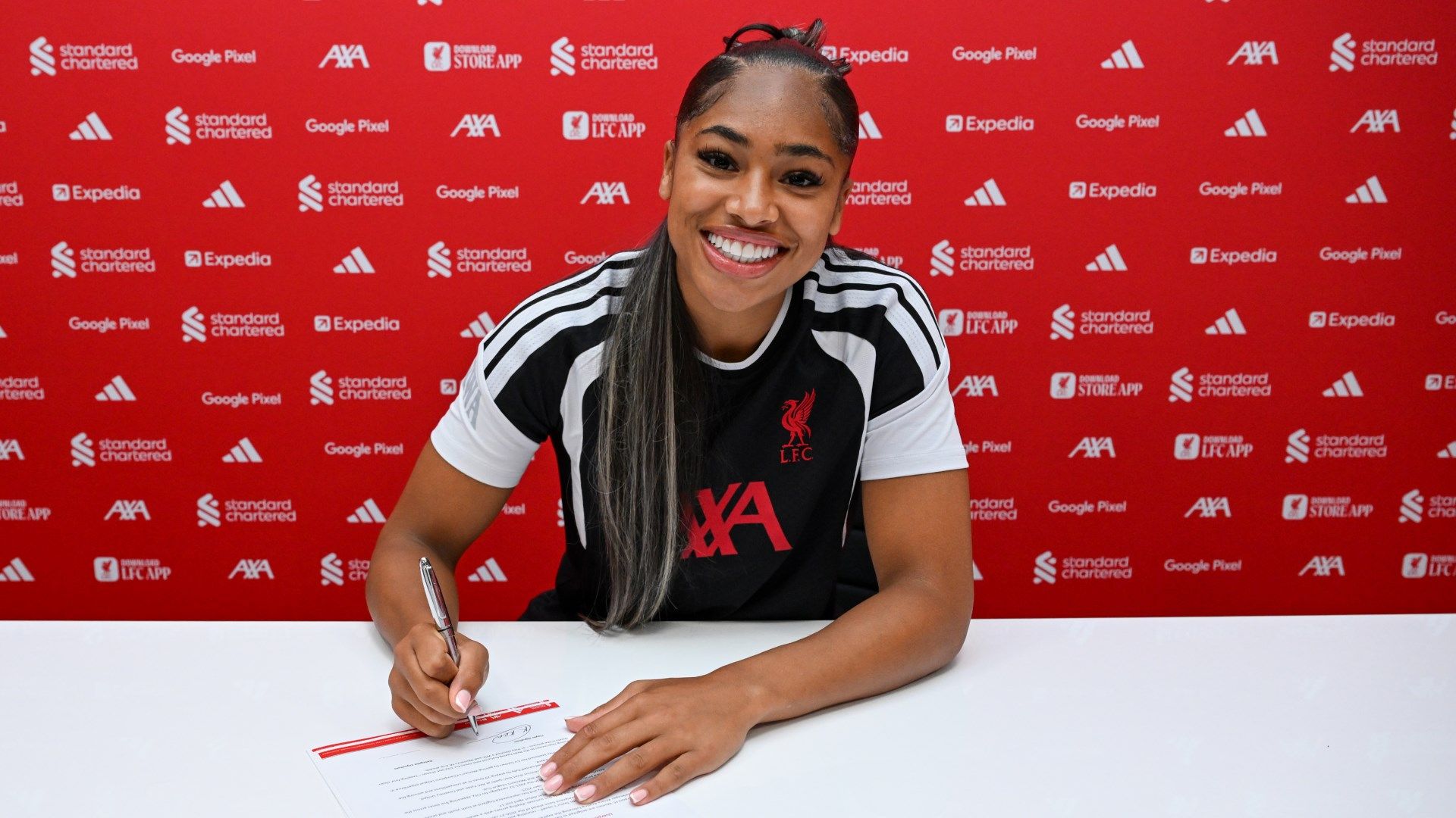 Khiara Keating Liverpool unveiling 2026