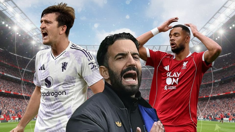 Ruben Amorim Harry Maguire Cody Gakpo Manchester United Liverpool (Goal Only)