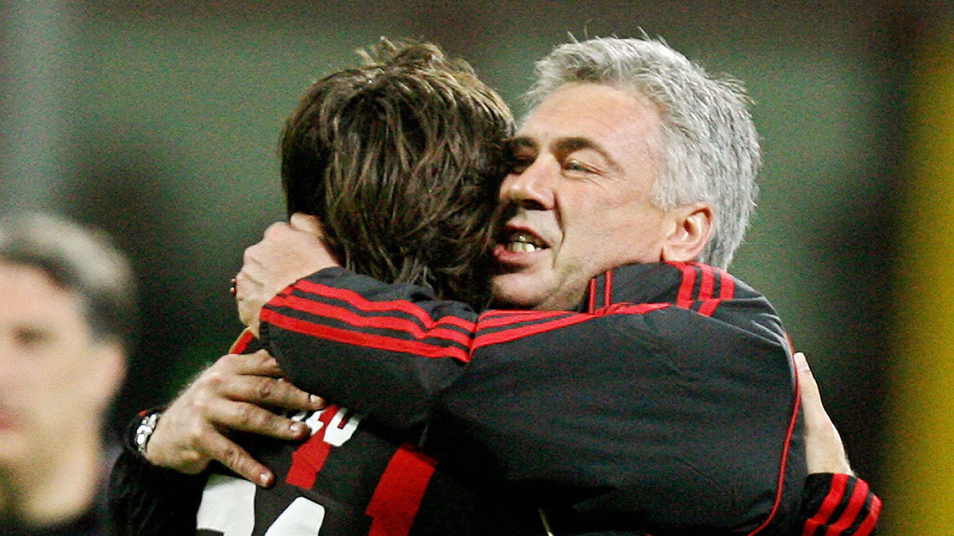 Carlo Ancelotti Andrea Pirlo AC Milan