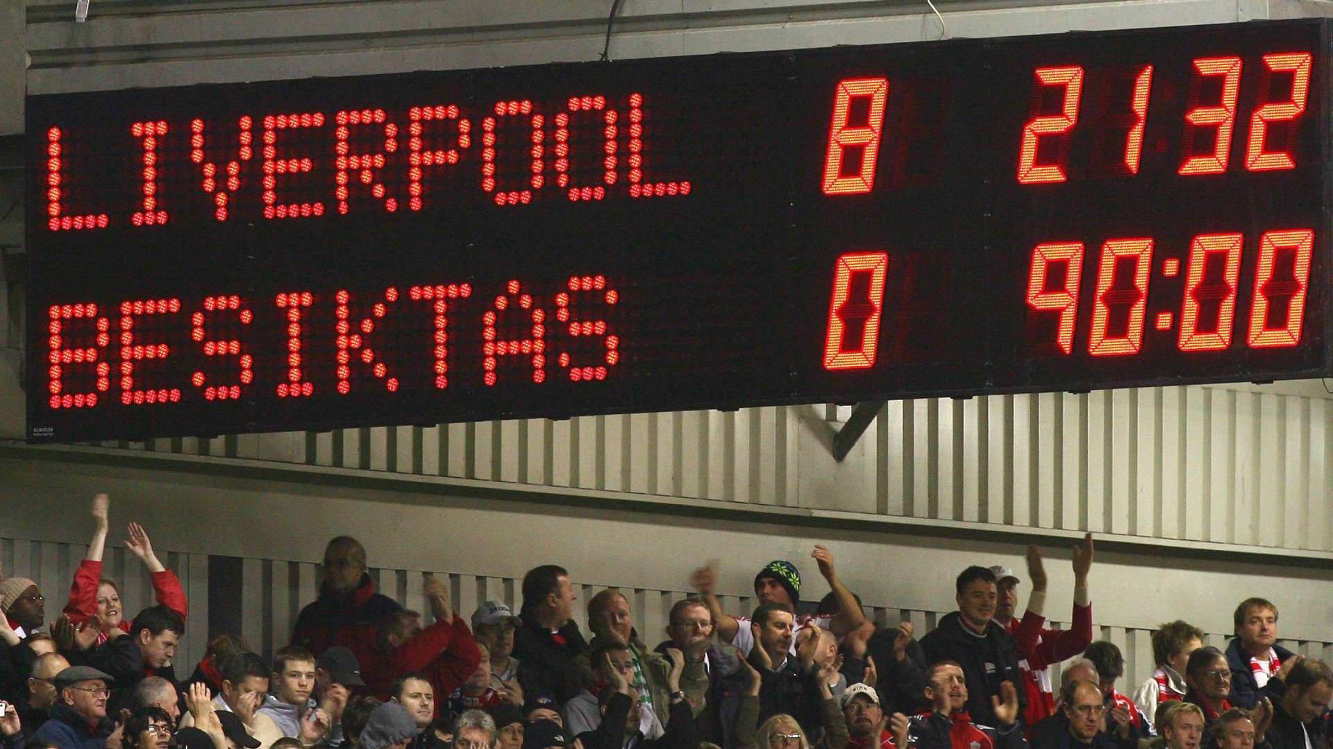 Liverpool Besiktas Champions League