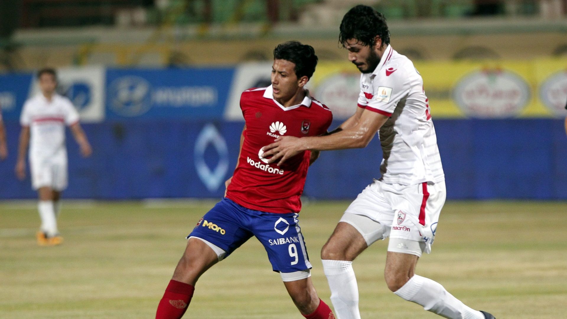 Ali Gabr of Zamalek & Amr Gamal of Al-Ahly