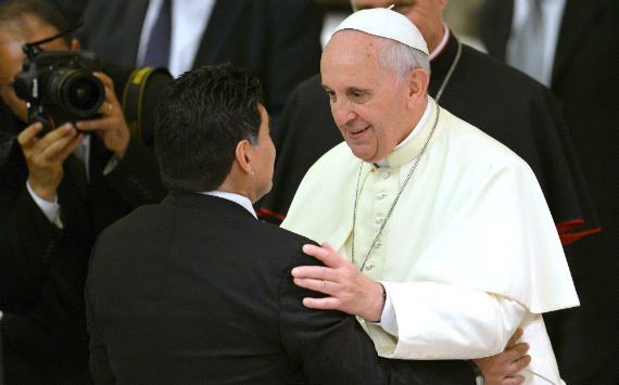 Maradona - Papa Francisco