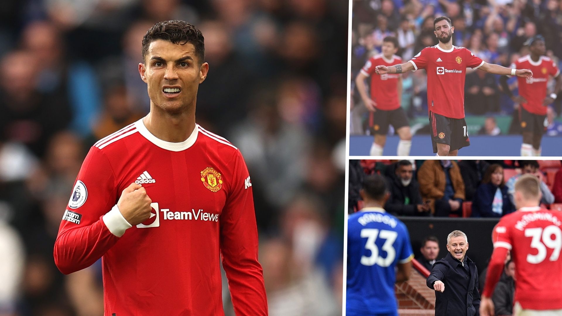 Ronaldo, Solskjaer, Manchester United