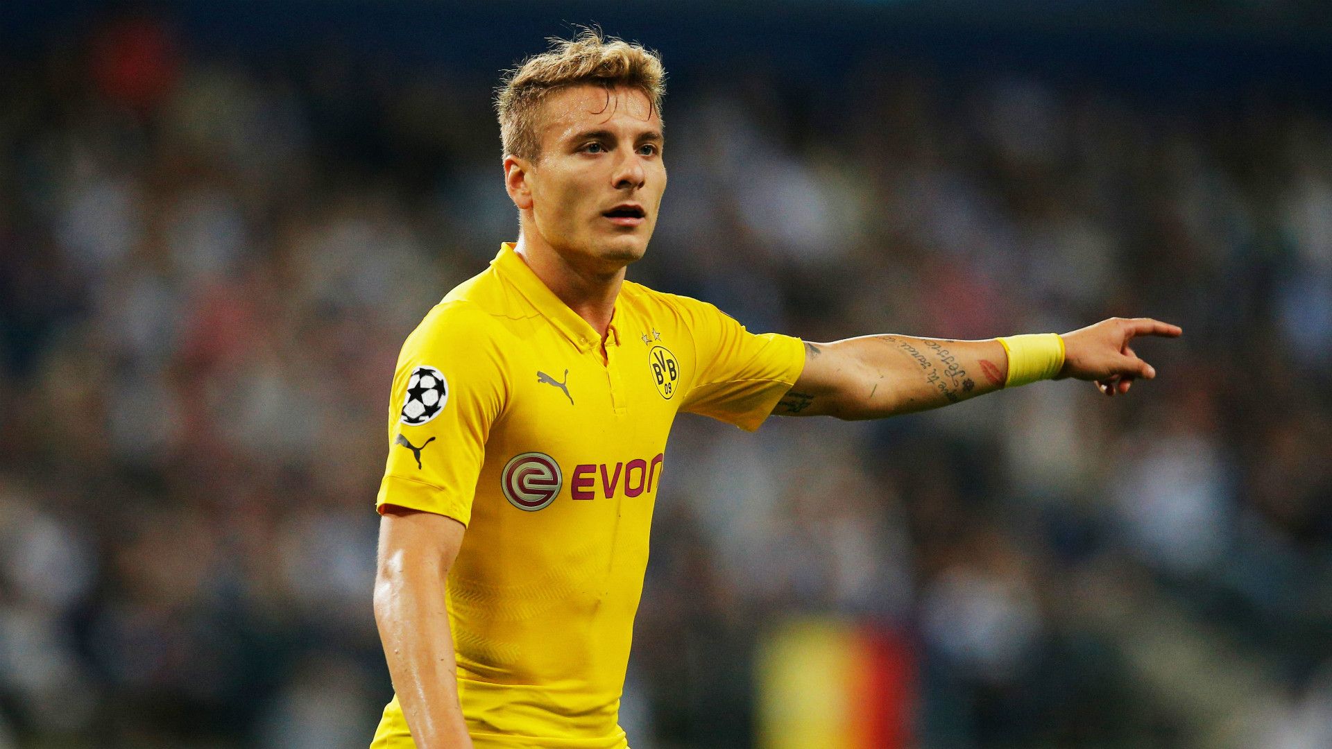 CIRO IMMOBILE BORUSSIA DORTMUND CHAMPIONS LEAGUE 10012014