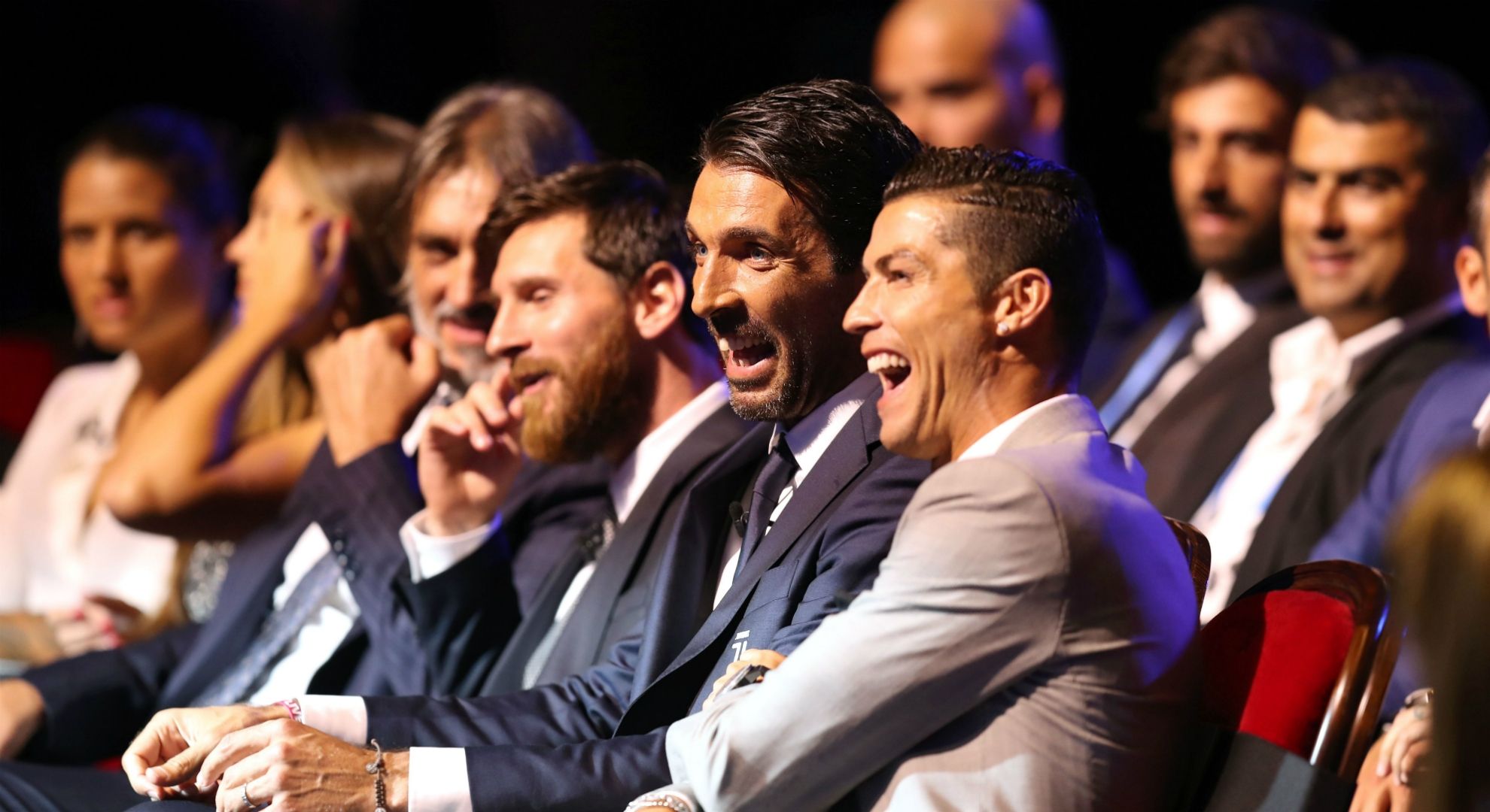 Cristiano Ronaldo Gianluigi Buffon Lionel Messi