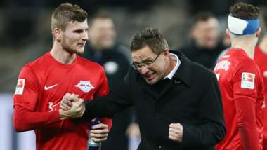 Timo Werner Ralf Rangnick RB Leipzig