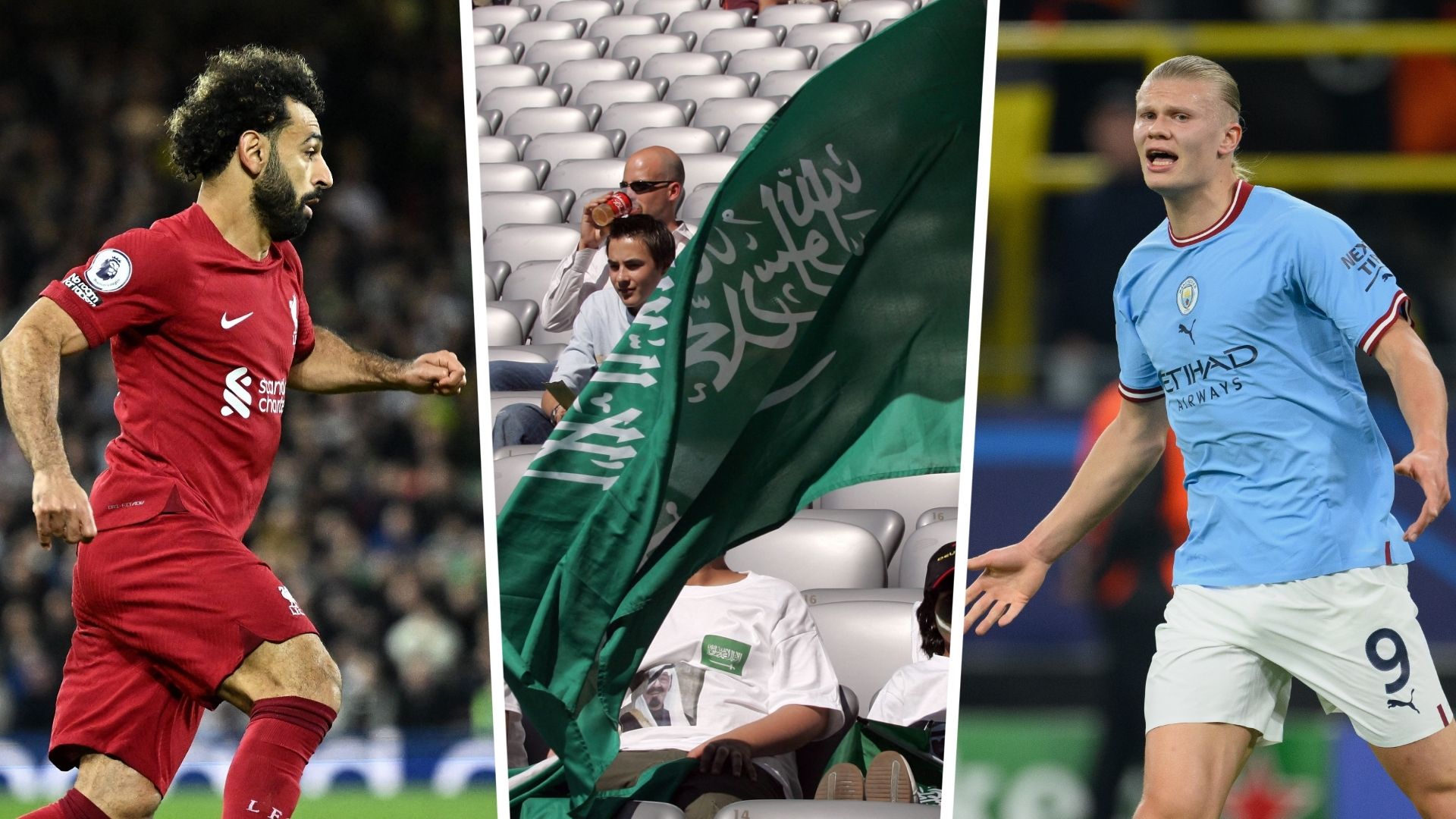 mohamed salah - saudi arabia - haaland