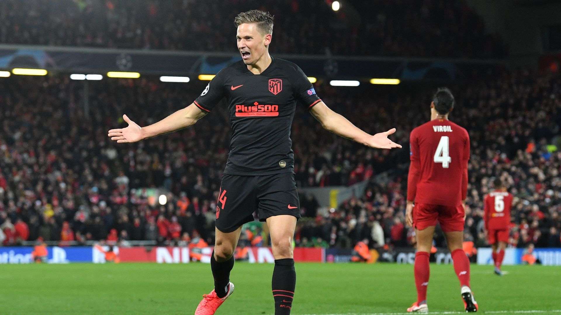 Marcos Llorente Liverpool Atletico Madrid Champions League