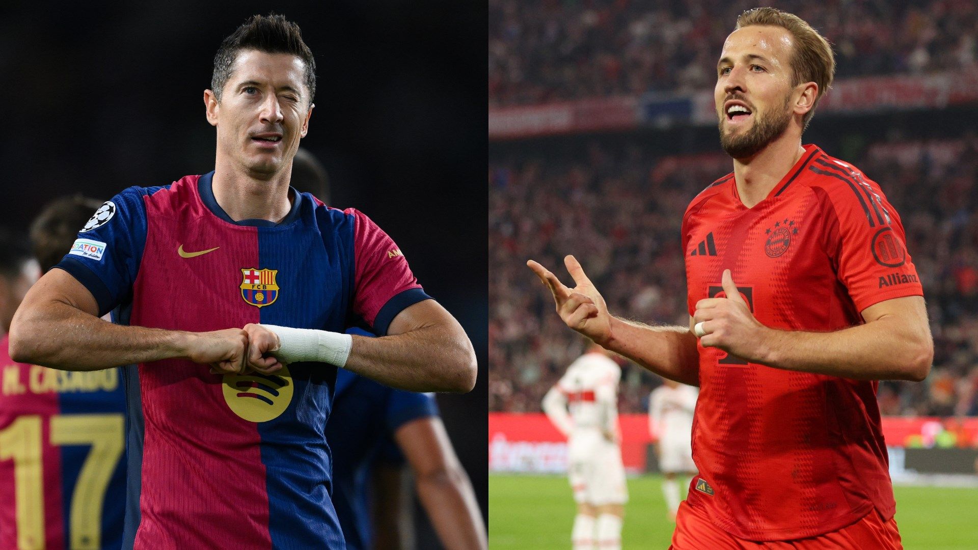 Robert Lewandowski Harry Kane