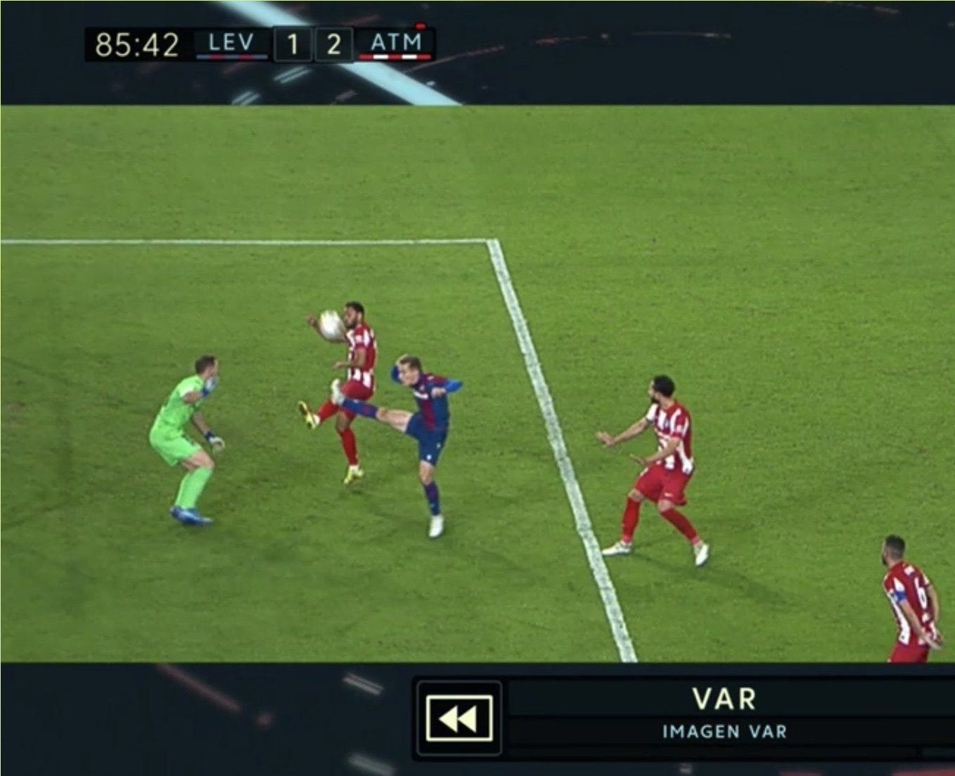 Polémica Levante vs. Atlético de Madrid