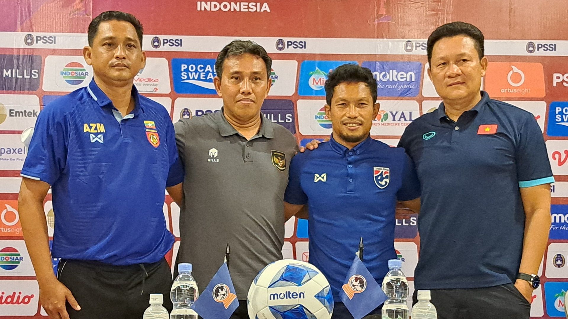 Semi-finalis AFF U-16 | Thailand Vietnam Indonesia Myanmar