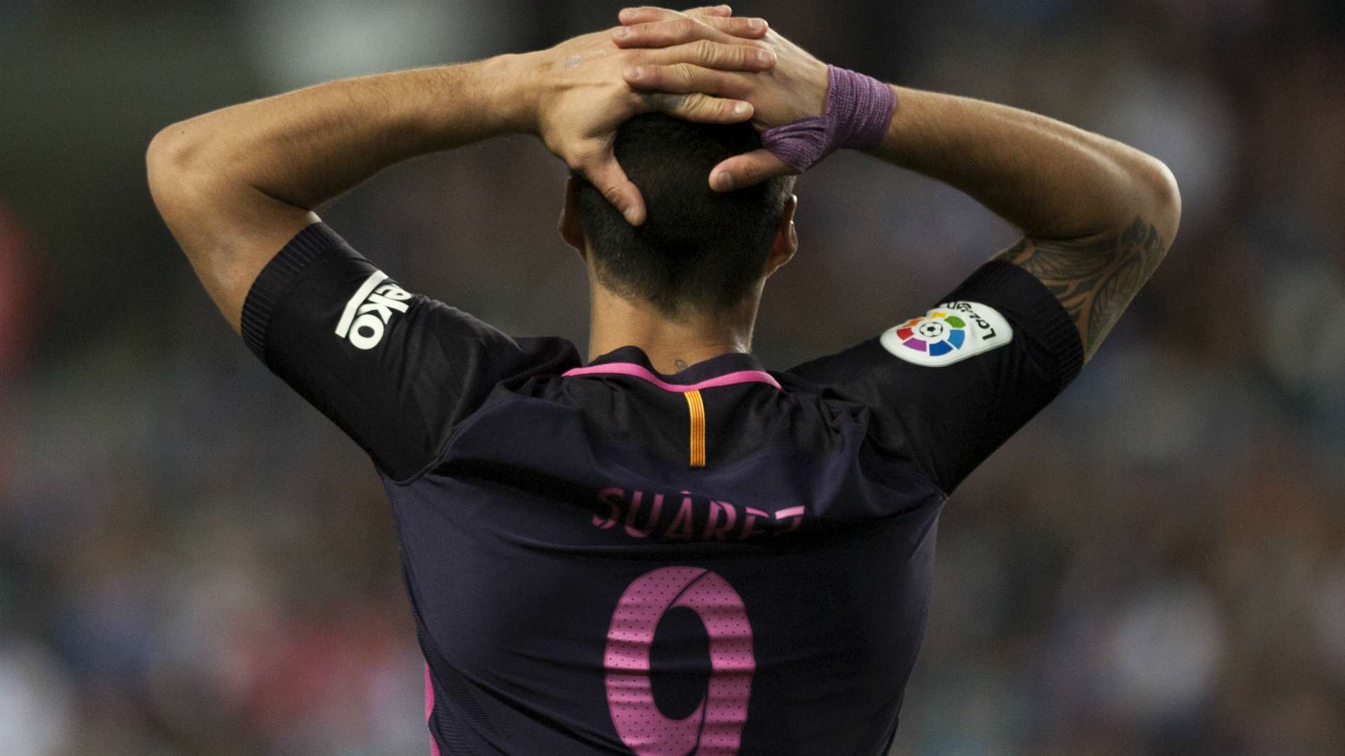 Luis Suarez Malaga Barcelona La Liga