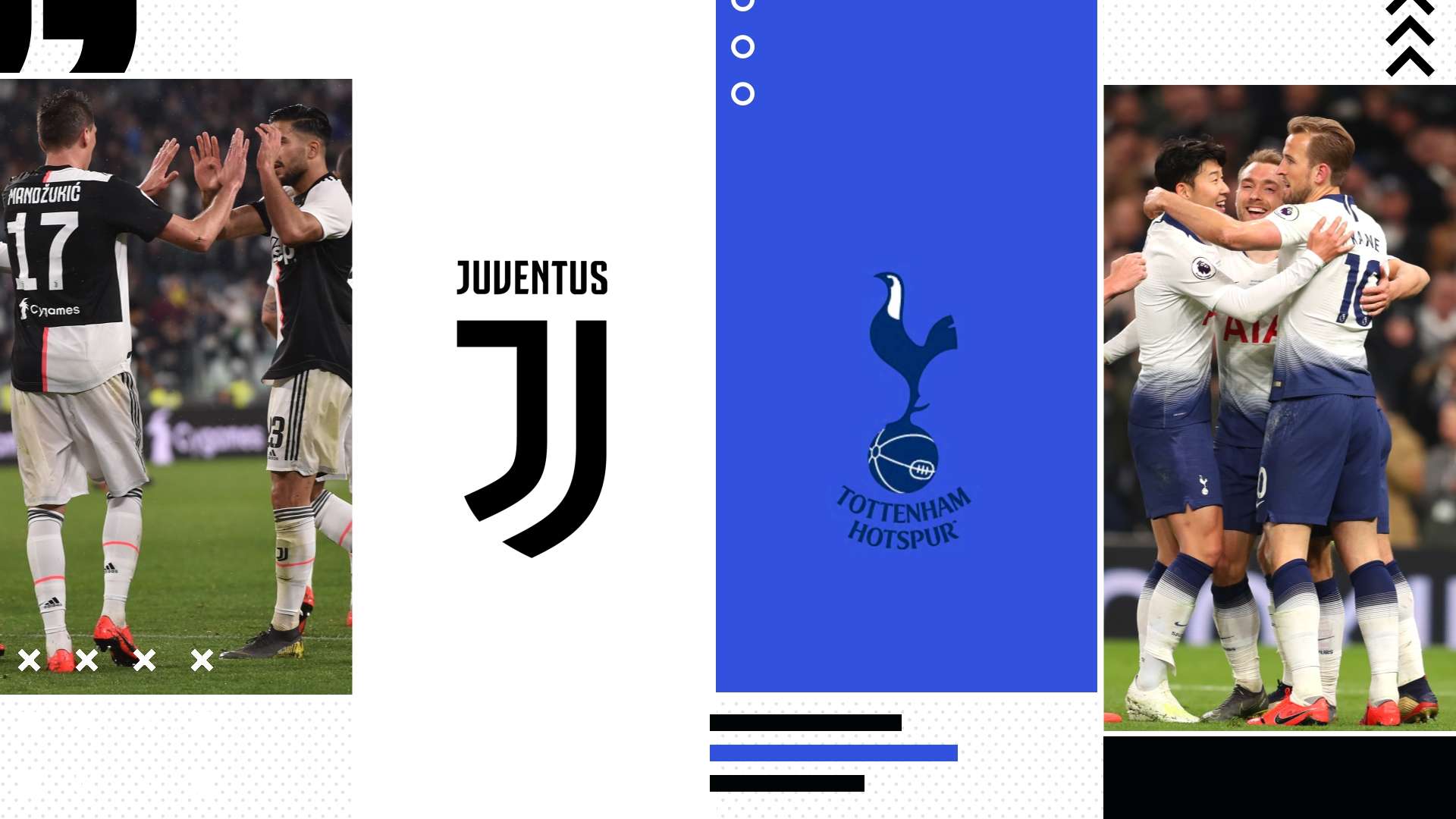 Juventus-Tottenham tv streaming