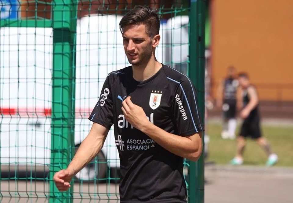 Bentancur treino Uruguai