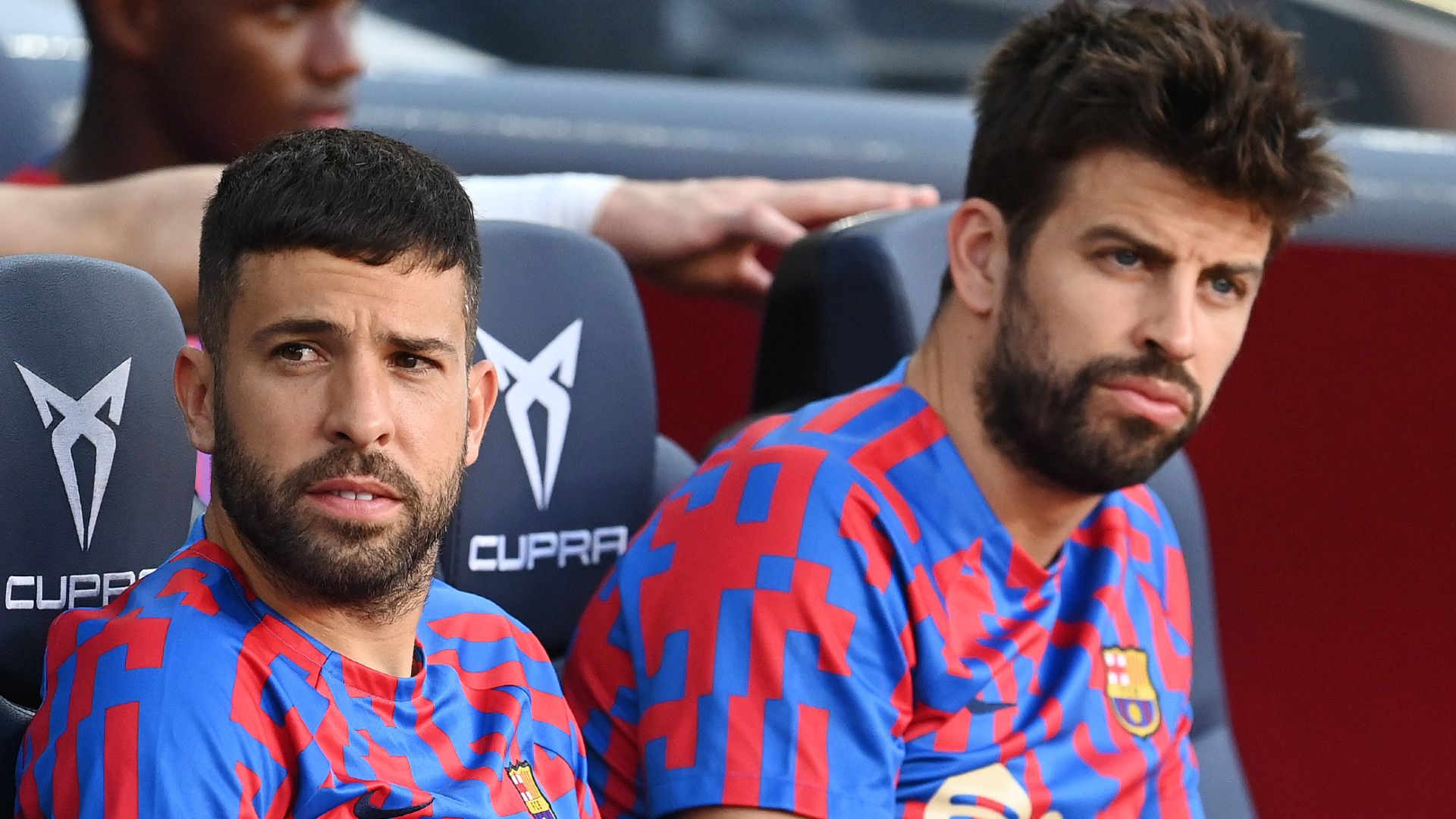 JORDI ALBA GERARD PIQUE BARCELONA