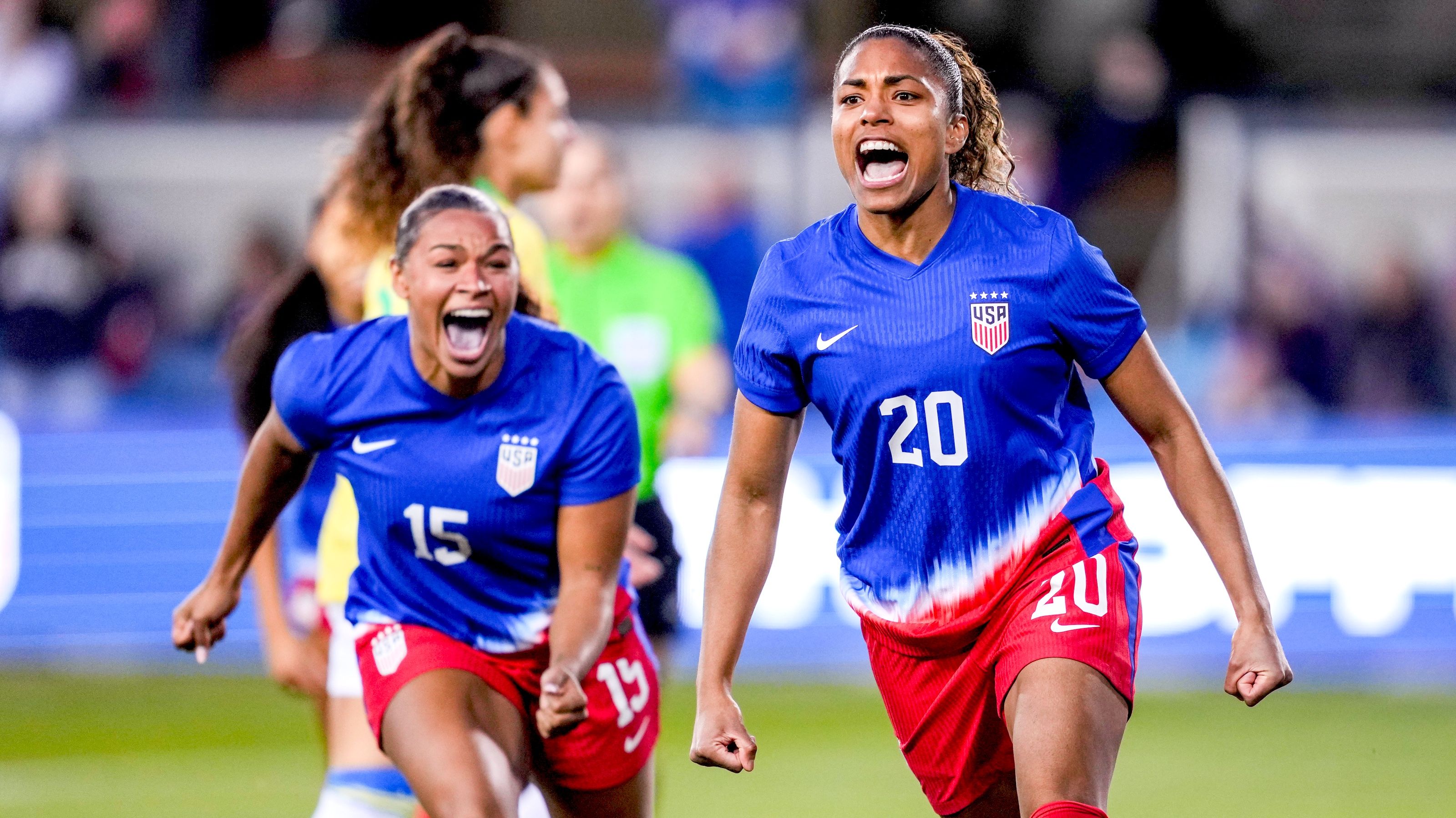 Catarina Macario USWNT vs Brazil