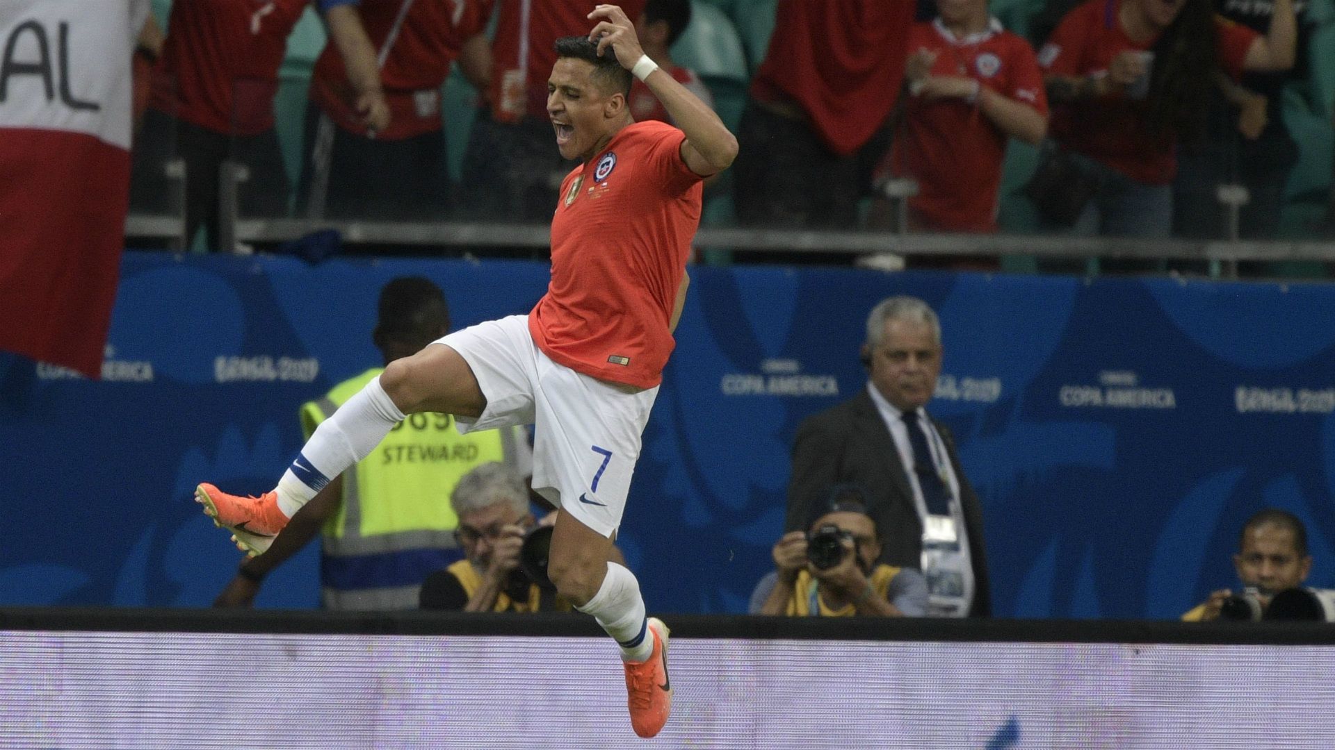 Alexis Sanchez Chile Ecuador Copa America 21062019