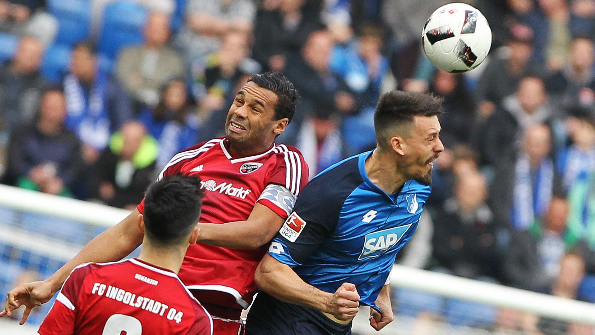 Sandro Wagner Marvin Matip 1899 Hoffenheim FC Ingolstadt Bundesliga 04032017