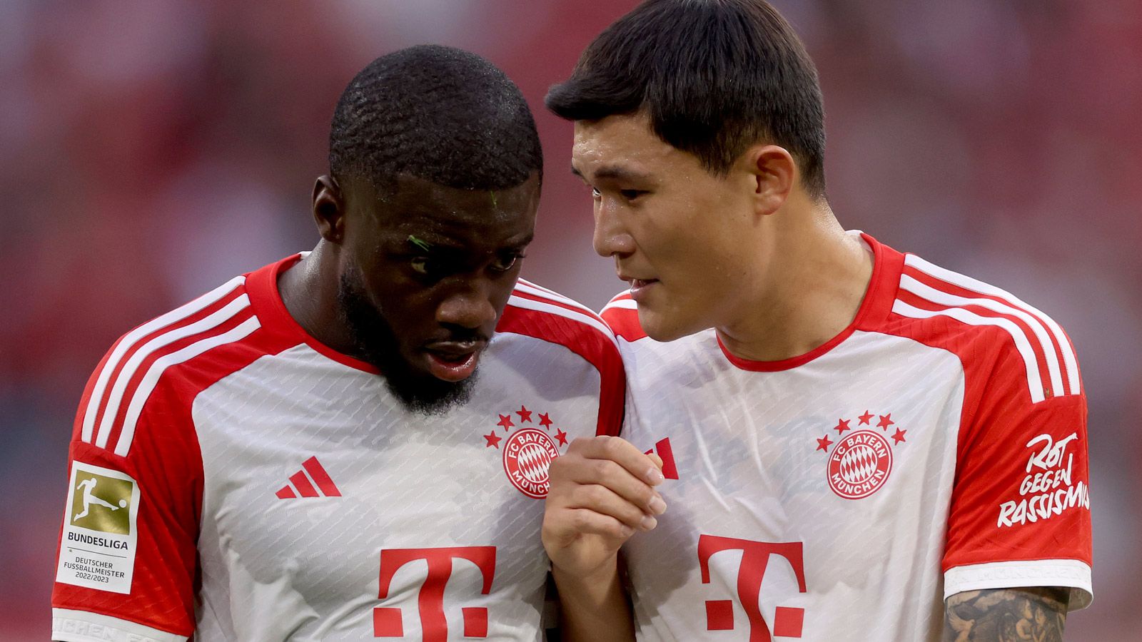 Dayot Upamecano Min-Jae Kim FC Bayern 2023 24