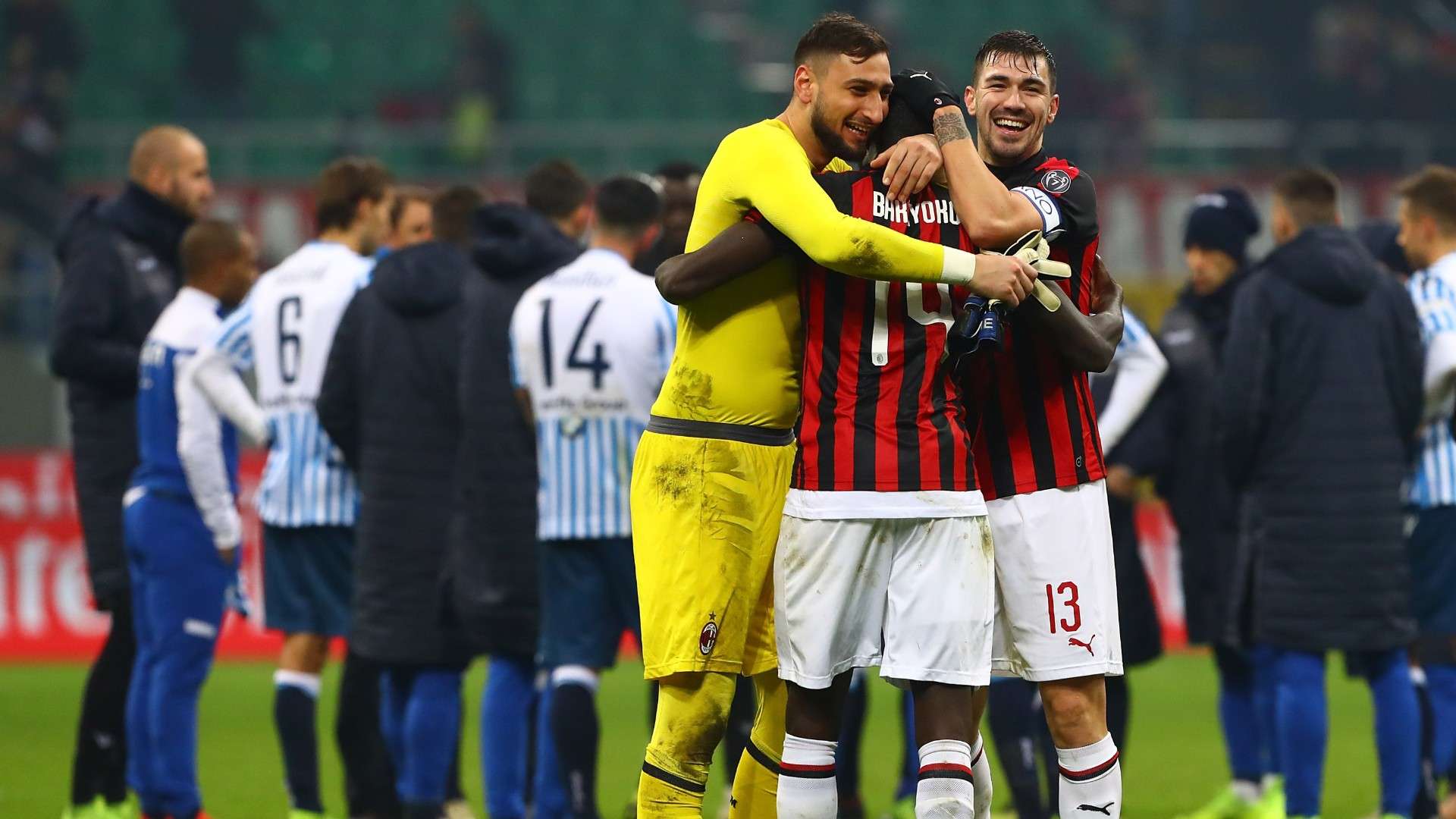 Donnarumma Romagnoli Bakayoko - Milan