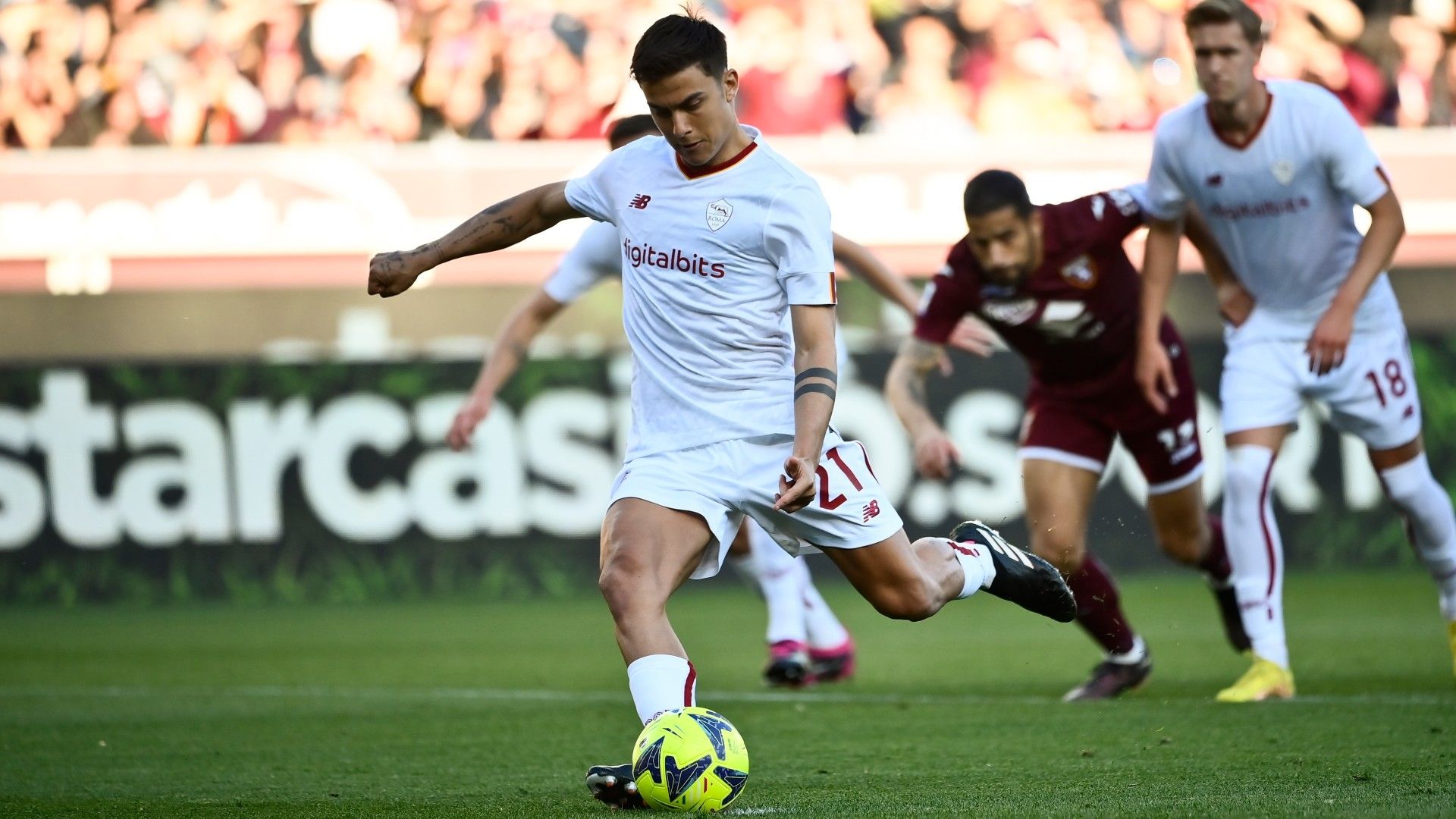 Dybala penalty Roma