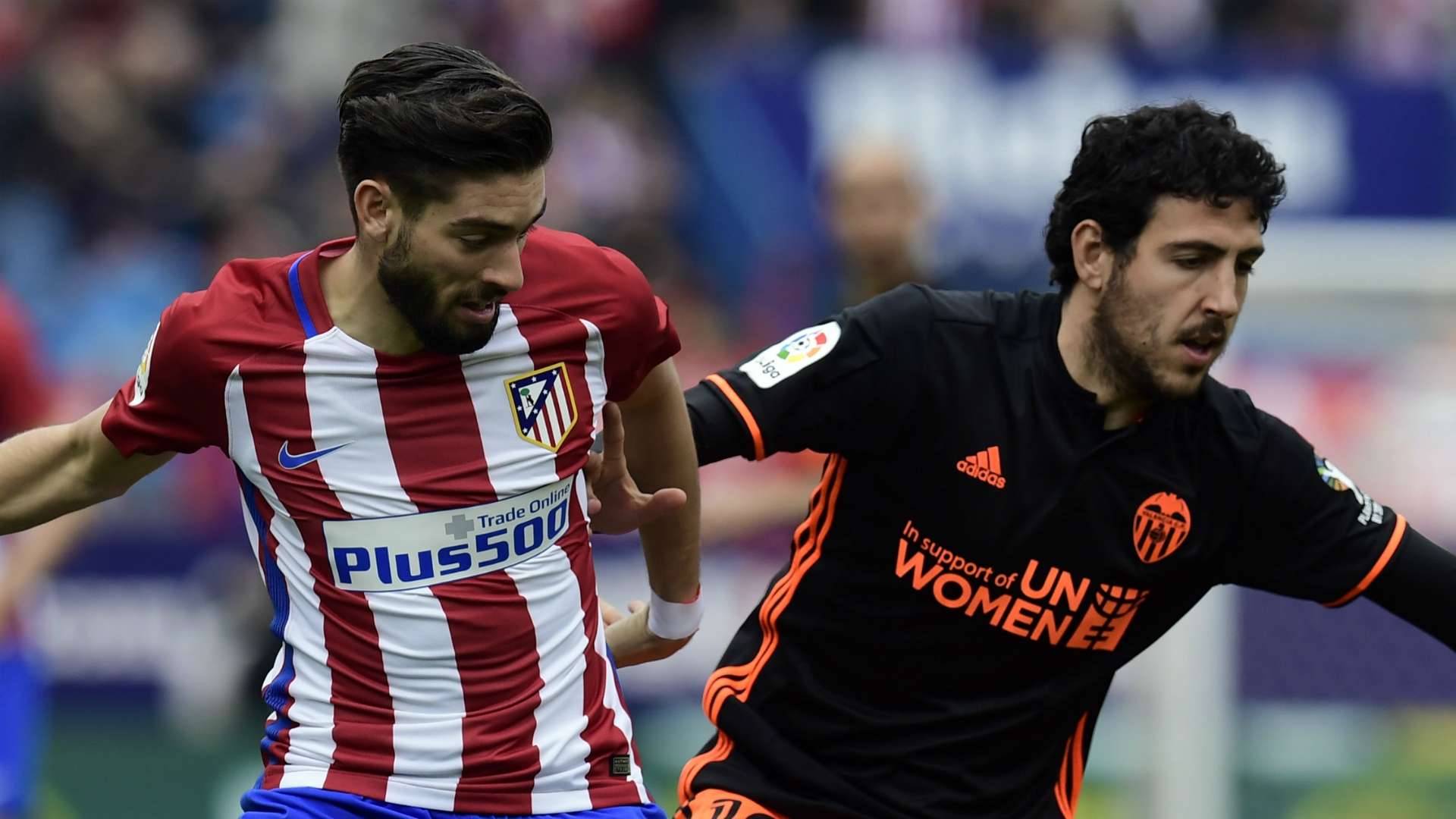 Yannick Carrasco Dani Parejo Atletico Madrid Valencia La Liga