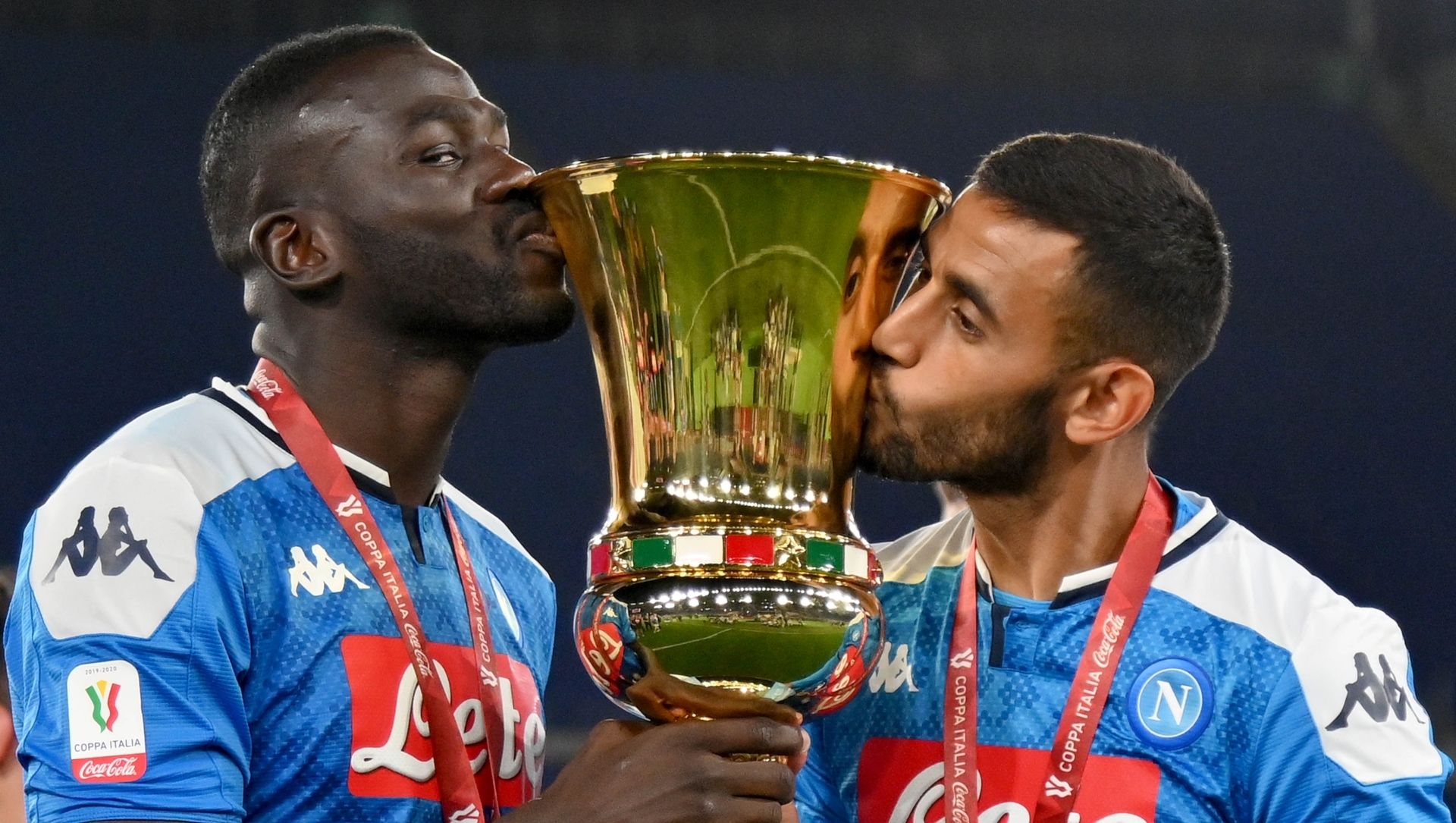 Kalidou Koulibaly Faouzi Ghoulam Coppa Italia 2020