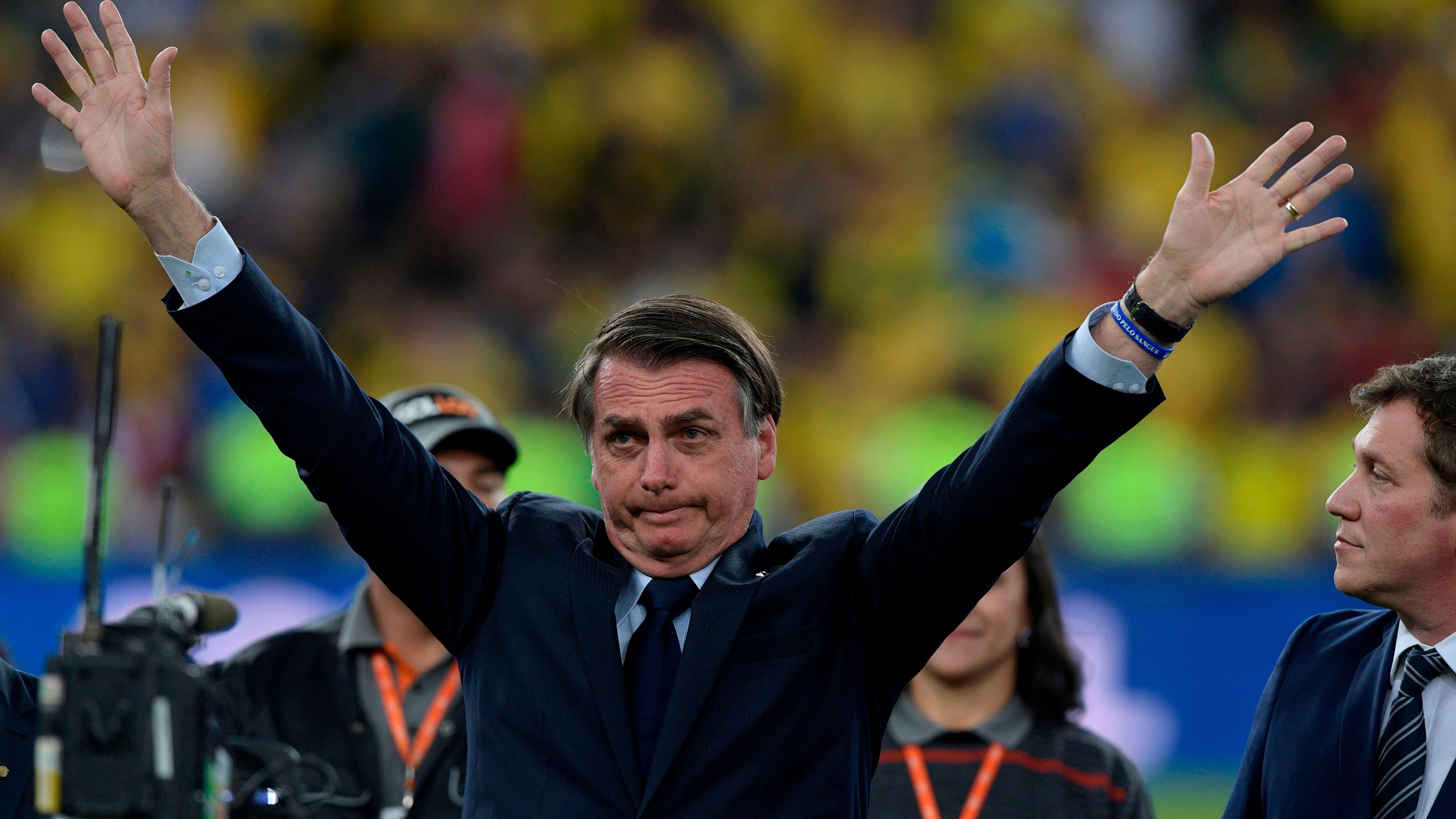 Jair Bolsonaro - Copa América Brasil 2021 - Copa America Brazil