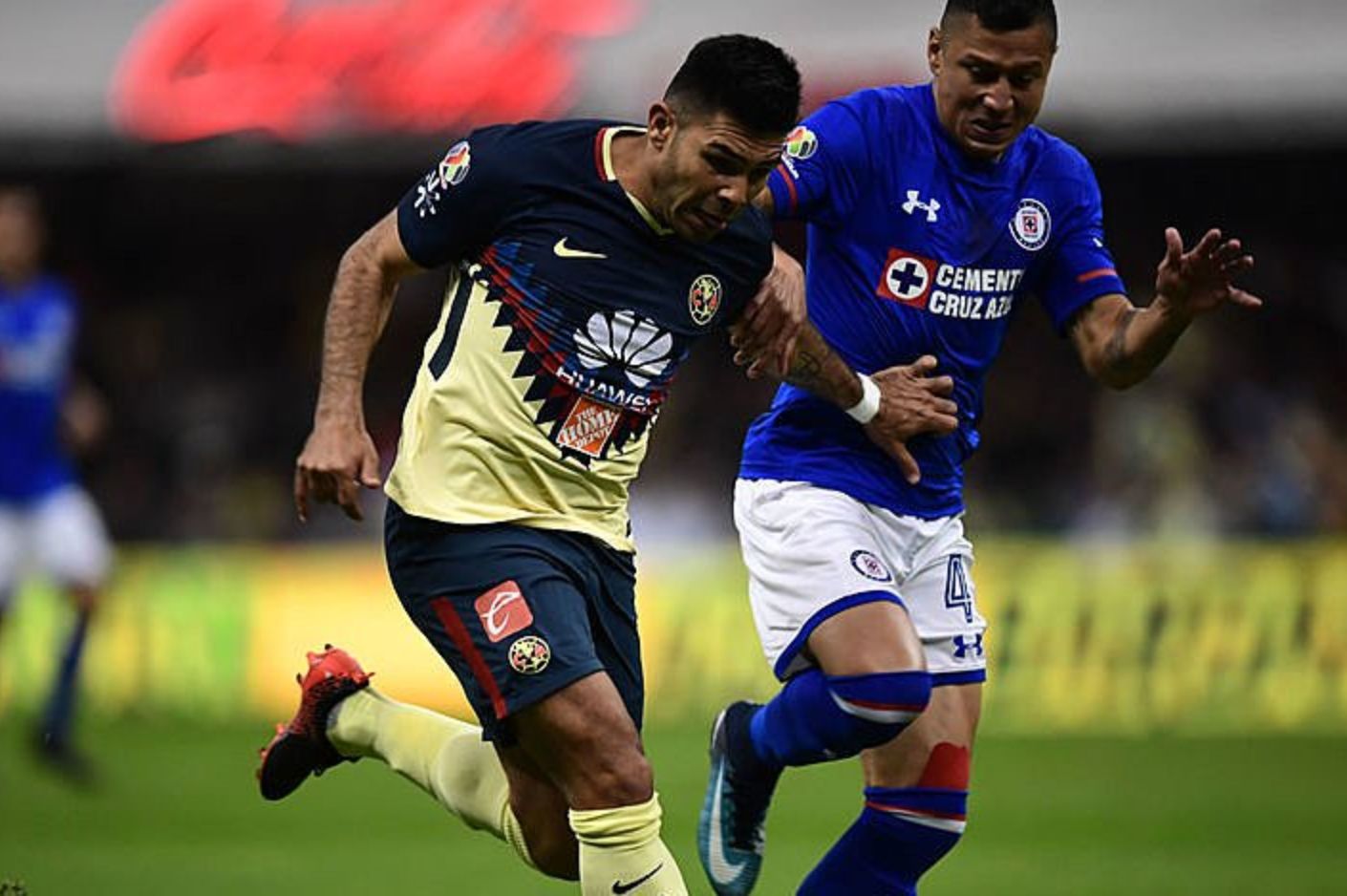 Silvio Romero Julio César Domínguez América Cruz Azul 101217