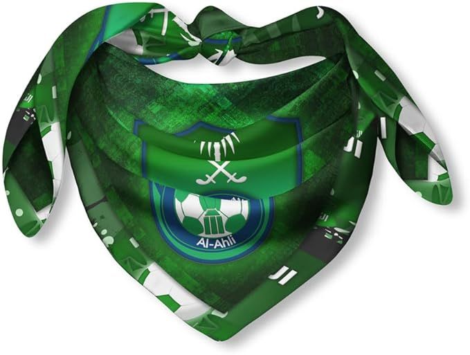 بندانا منديل شعر بشعار نادي الاهلي السعودي