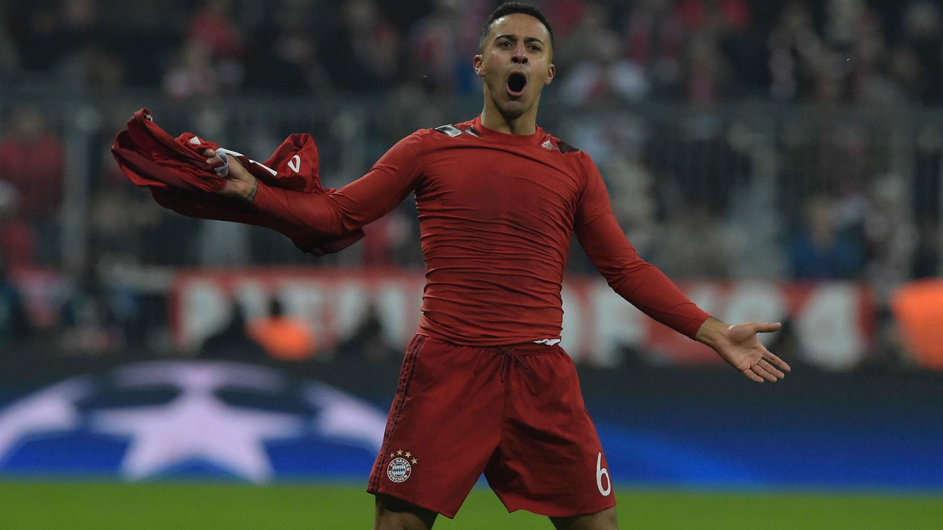 Thiago Alcantara FC Bayern Champions League 16032016